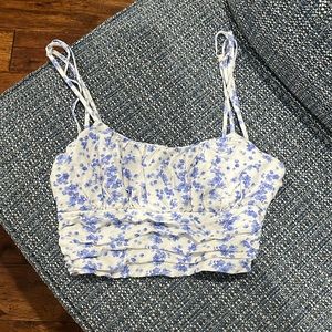 Floral crop top